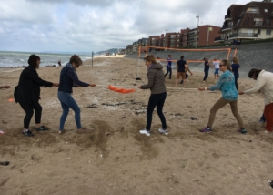 séminaire Normandie plage Deauville jeux